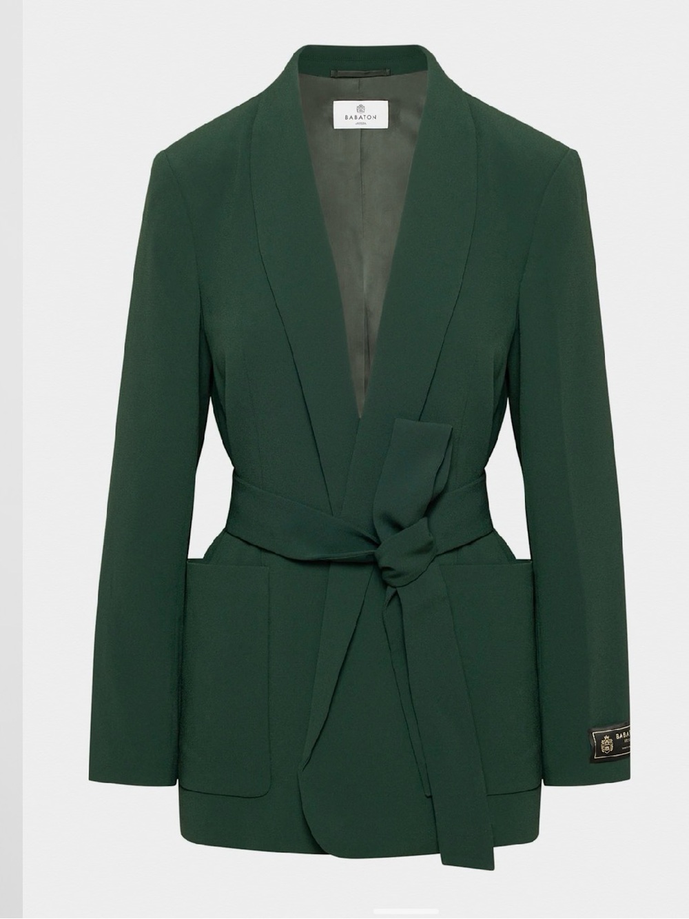 ARITZIA BABATON Executive Blazer - green - Picture 4 of 14
